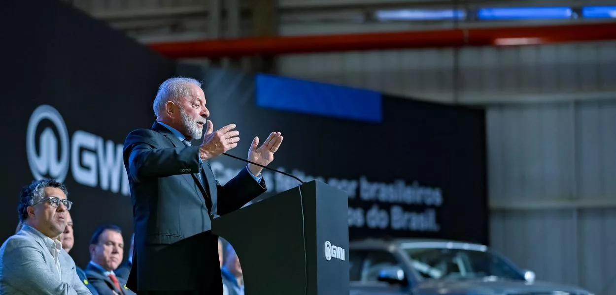 Lula na inauguração da GWM