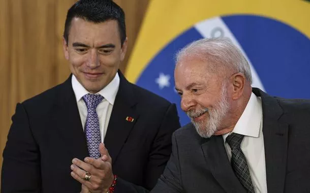 Daniel Noboa e Lula