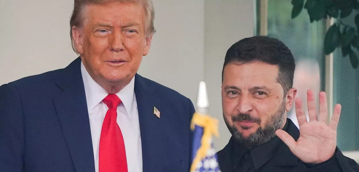 Trump e Zelenskiy se reúnem na Casa Branca - 18/08/2025
