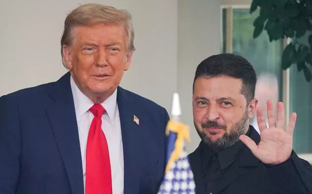 Em reunião com Zelensky e líderes europeus, Trump diz que "não foi um grande dia"