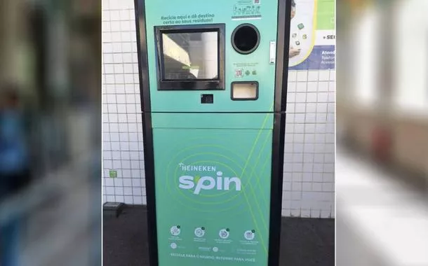 Retorna Machine instalada em terminal do Recife incentiva passageiros a trocar embalagens recicláveis por benefícios e contribui para a economia circular