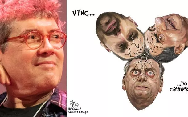 “Naquela família, a linguagem do 'amor' é o ódio", diz Aroeira sobre as mensagens de Eduardo Bolsonaro