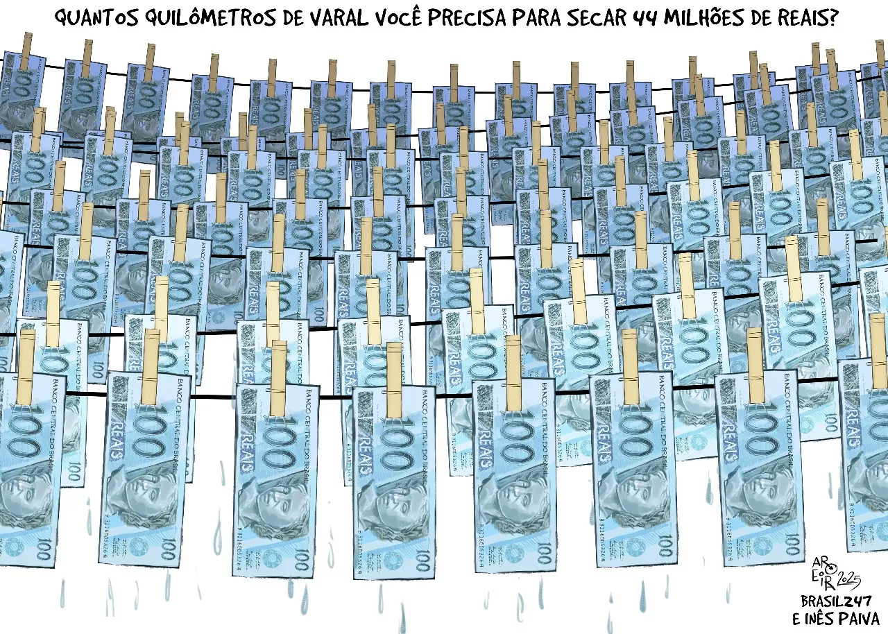 Lavar é fácil, quero ver é enxugar... - 23 de agosto de 2025