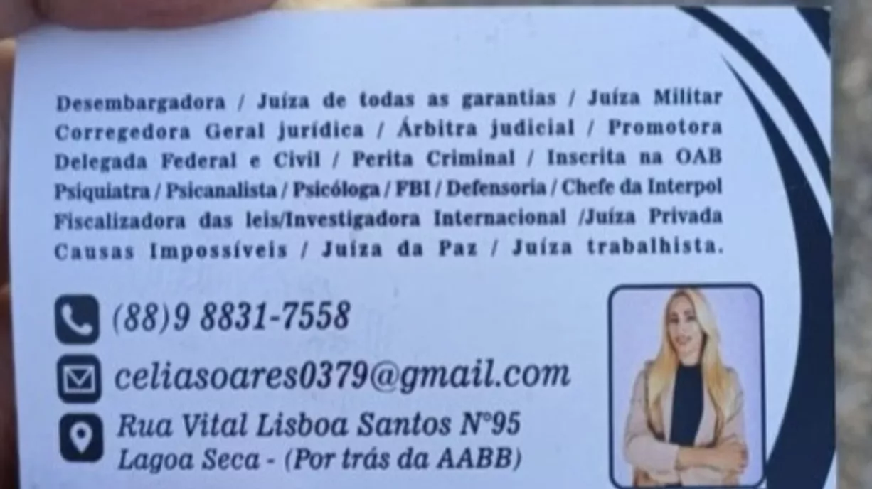 Cartão de visita de Célia Soares