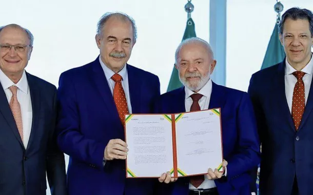 Geraldo Alckmin, Aloizio Mercadante, Presidente Lula e Fernando Haddad