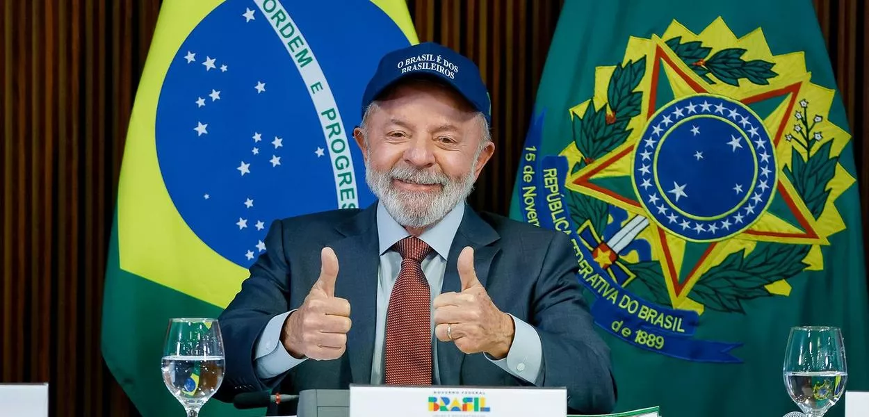 O presidente Luiz Inácio Lula da Silva