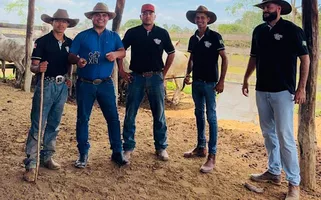 Jailton Cunha, Lutz Brito, Fernando Neves, Domingos Resplande e José Neto.