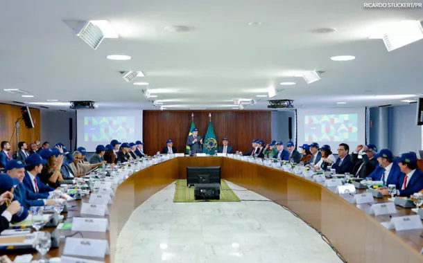 Lula, na abertura da reunião ministerial