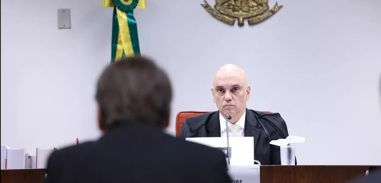 Bolsonaro e Alexandre de Moraes