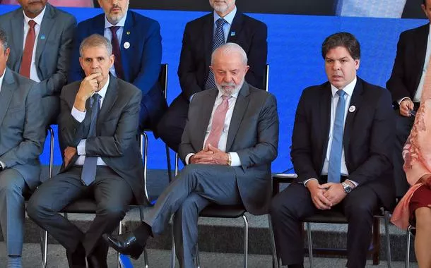 Rui Costa, Sidônio Palmeira, Lula, Frederico Siqueira e Luciana Santos