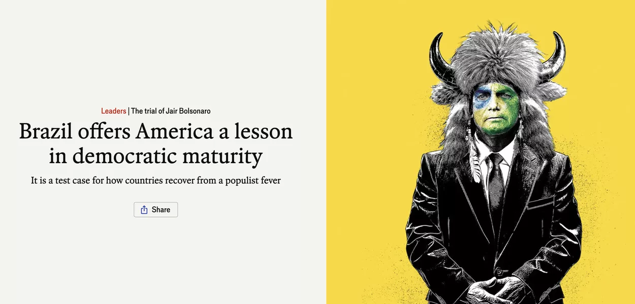 Capa da revista The Economist