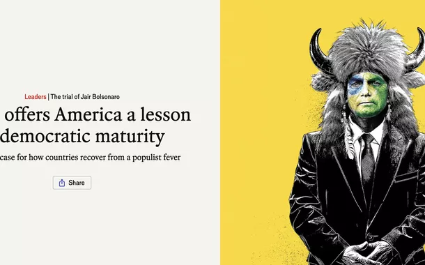 Capa da revista The Economist