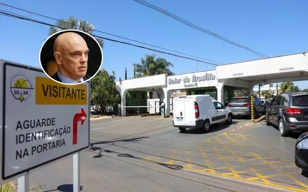 Moraes determina vistoria em todos os porta-malas dos carros que entrarem na casa de Bolsonaro