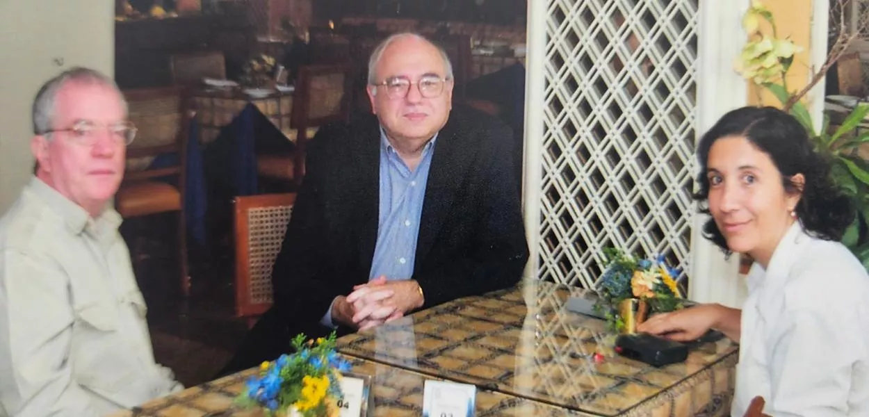 Luis Fernando Verissimo e Regina Zappa