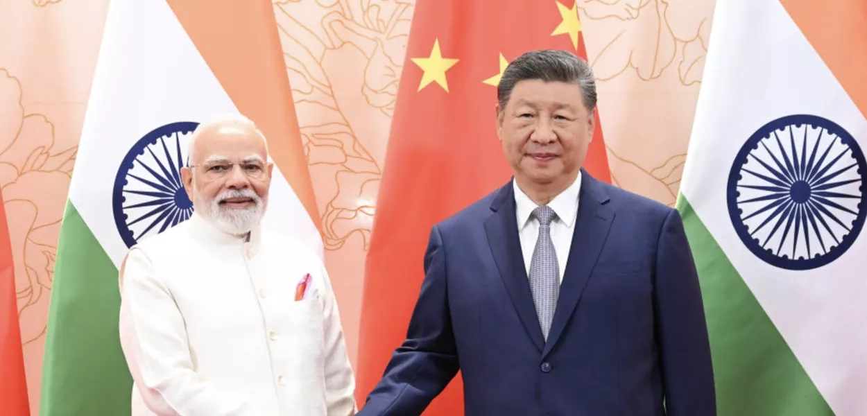 Narendra Modi e Xi Jinping