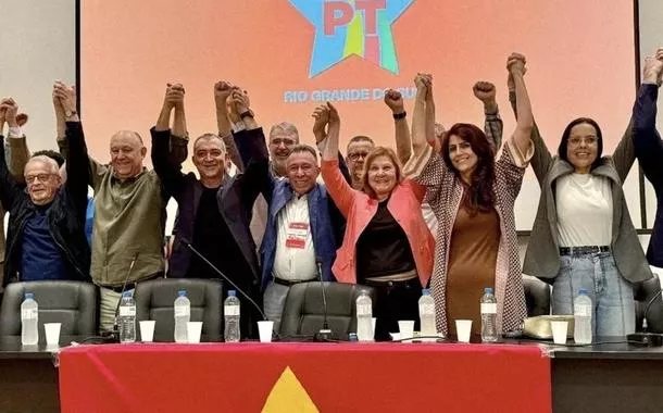 Lideranças dos partidos de centro-esquerda no RS