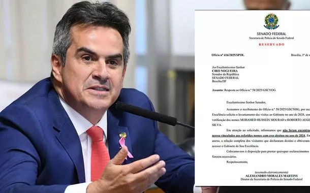 Polícia do Senado nega que Ciro Nogueira tenha recebido chefes do PCC em seu gabinete