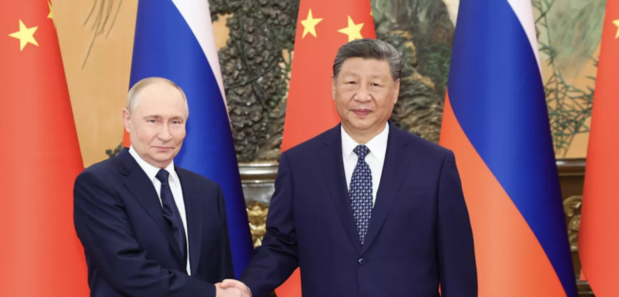 Vladimir Putin e Xi Jinping