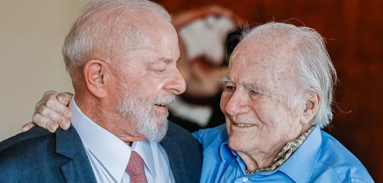Lula e Mino Carta