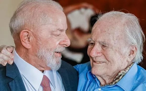 Lula e Mino Carta