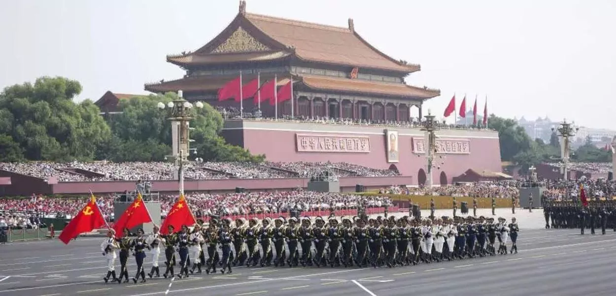 China comemora Dia da Vitória, 3 de Setembro de 2025