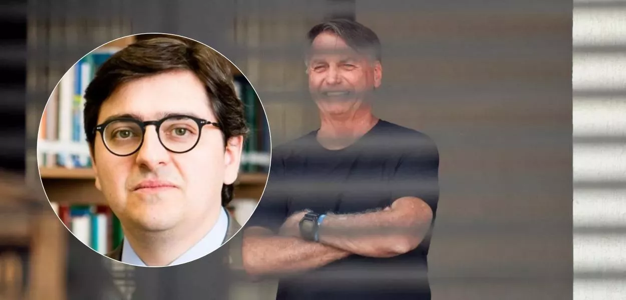 Rafael Valim e Jair Bolsonaro