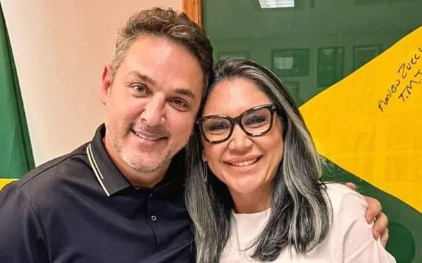 Luciano Zucco e Paula Lopes