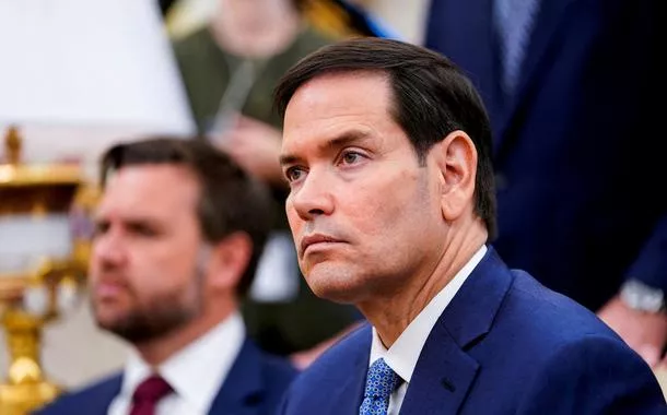 O secretário de Estado dos EUA, Marco Rubio, em Washington, D.C. - 17/07/2025 