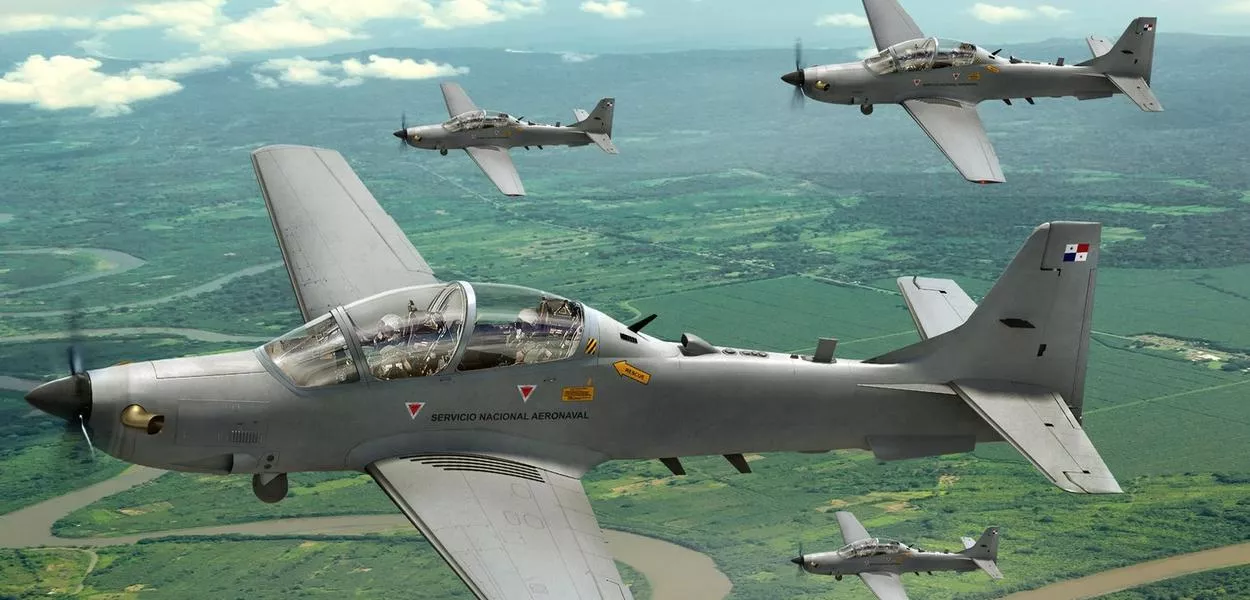 Super Tucano, avião militar da Embraer