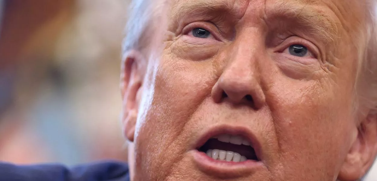 O presidente dos EUA, Donald Trump - 14/08/2025