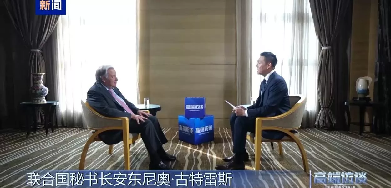 Entrevista com o Secretário-Geral da ONU, António Guterres