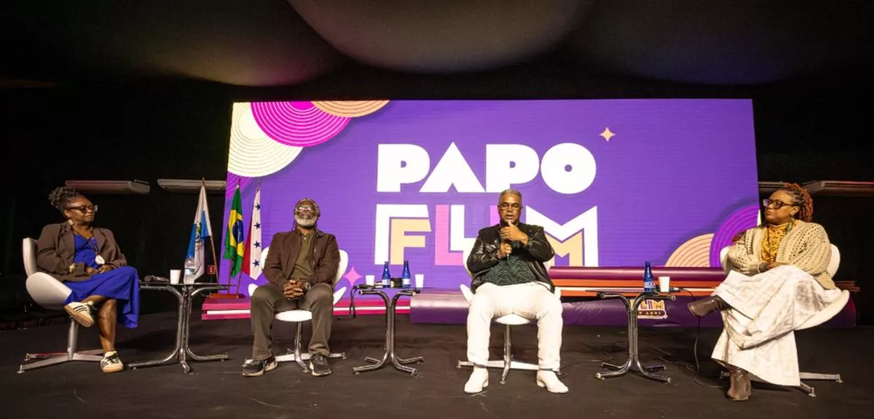 Segundo dia do evento teve a participação, nas mesas, de Renato Noguera, Kiusam de Oliveira e artistas negros locais