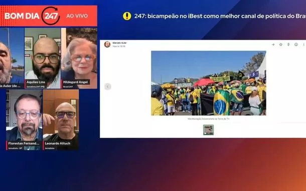 Em Brasília, ato bolsonarista do dia da independência tem bandeiras dos EUA e de Israel