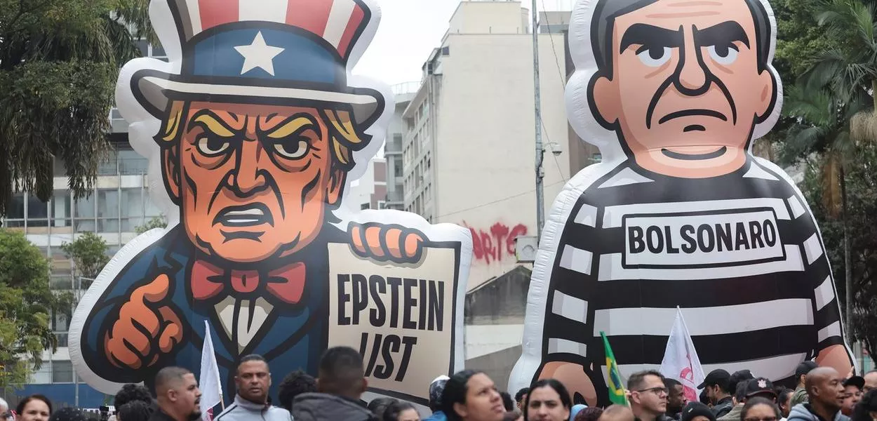 São Paulo (SP), 07/09/2025 - Centrais sindicais e os movimentos populares que compõem as Frentes Brasil Popular e Povo Sem Medo realizam ato em defesa da soberania e da pauta da classe trabalhadora, na Praça da República
