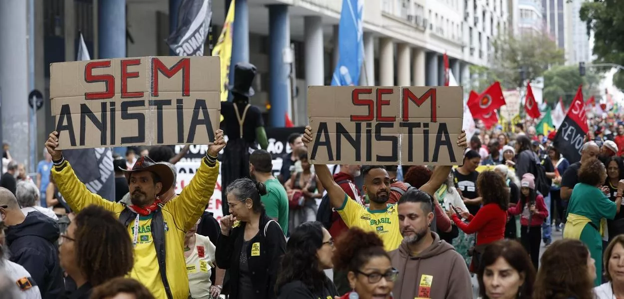 Rio de Janeiro (RJ), 07/09/2025 – O Grito dos Excluídos e Excluídas reúne manifestantes na região central da cidade