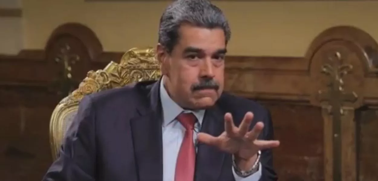 Nicolás Maduro em entrevista