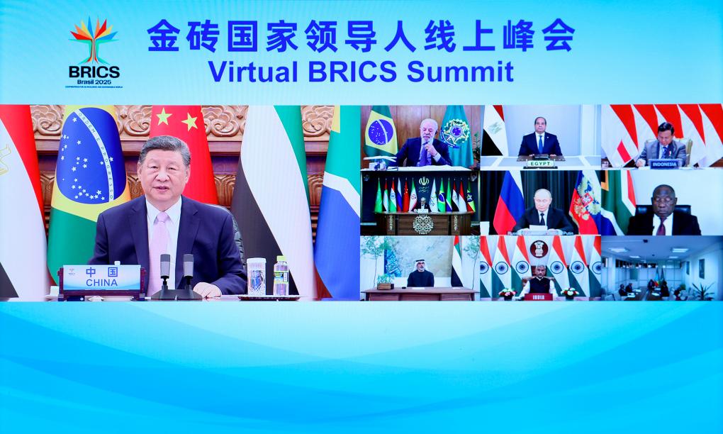 Xi pede aos países do BRICS que defendam em conjunto o multilateralismo e o sistema multilateral do comércio