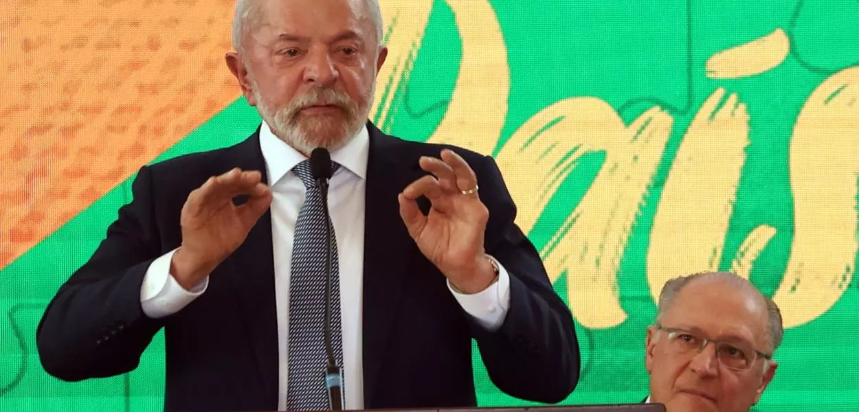 O presidente Luiz Inácio Lula da Silva