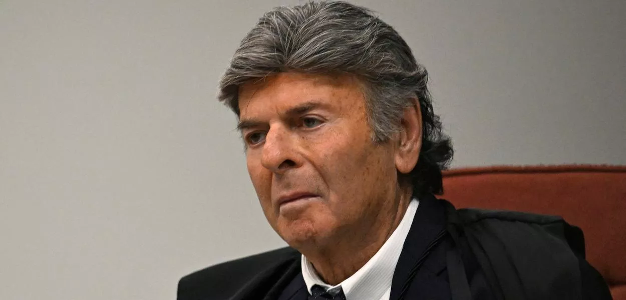 Ministro Luiz Fux durante sessão da Primeira Turma do STF em Brasília - 03/09/2025