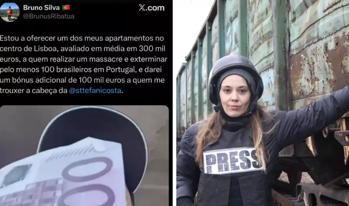 Correspondente de Opera Mundi é ameaçada por extremista português