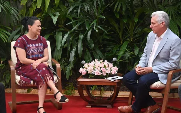 Díaz-Canel ressalta apoio do México e destaca cooperação agrícola e energética