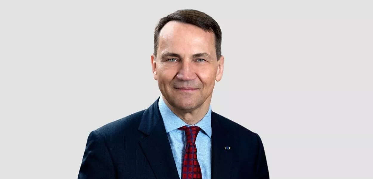 O chanceler polonês Radoslaw Sikorski