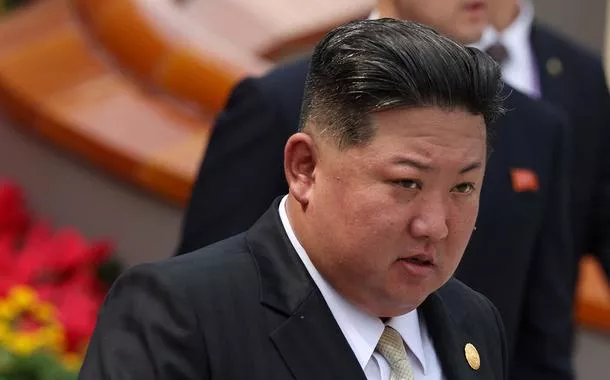 O líder norte-coreano Kim Jong Un 
