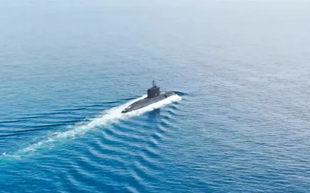 Exercício naval na Rússia