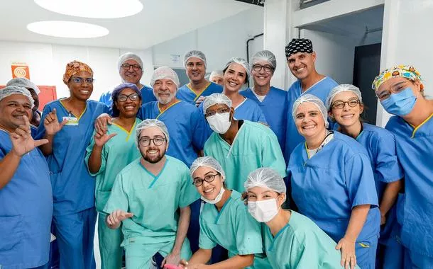 Lula em visita ao Hospital Universitário de Brasília (HUB-UnB)