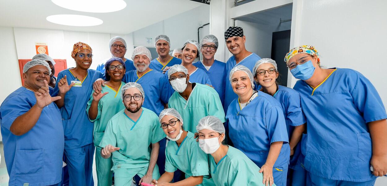 Lula inaugura hospital universitário em Catalão, Goiás