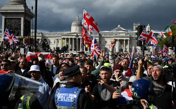 Marcha da extrema-direita em Londres expõe força e tensões políticas