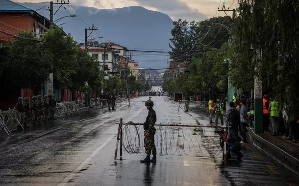 Vigilância militar no Nepal