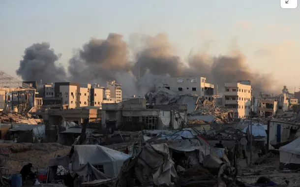 Israel intensifica bombardeios em Gaza durante visita de Marco Rubio
