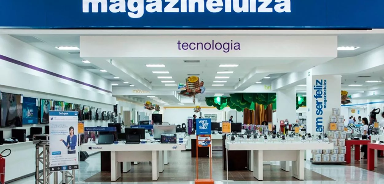 Loja do grupo Magalu